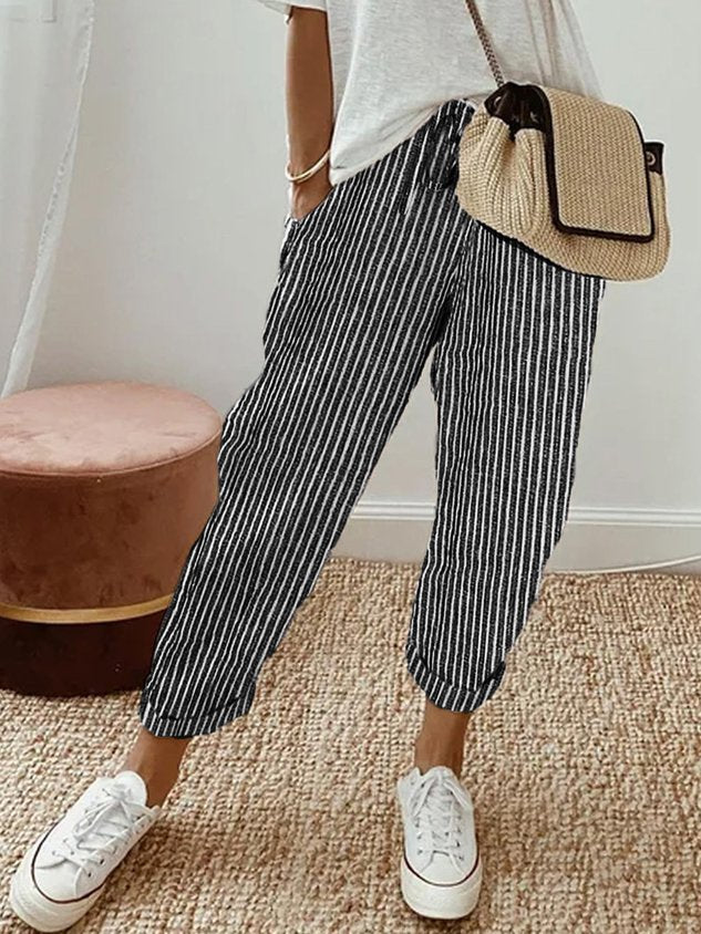 Elegante, bequeme, fließende Hose