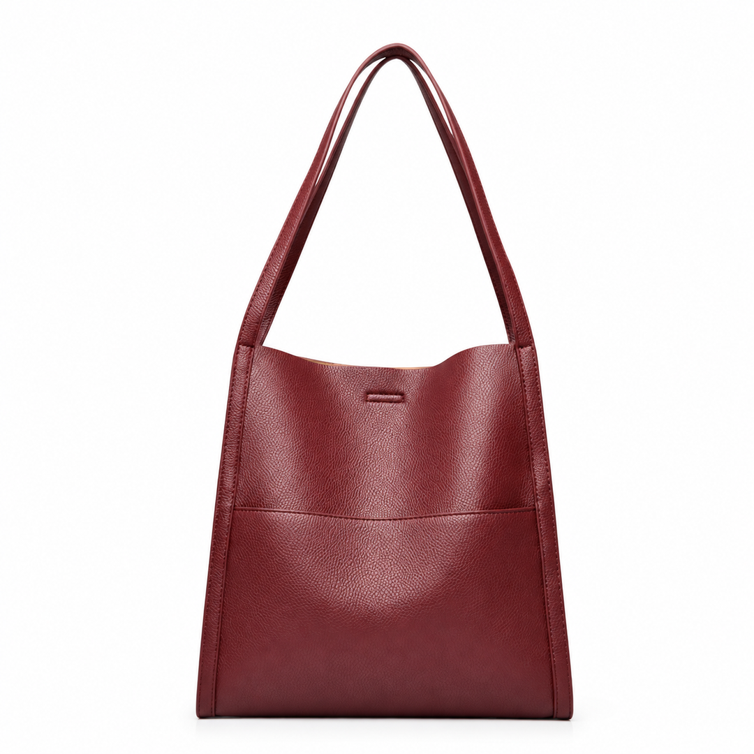 Elena™ | Elegante Lederschultertasche