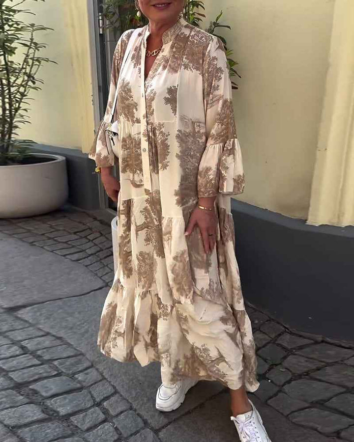 Ophelia - Langes, fließendes Kleid