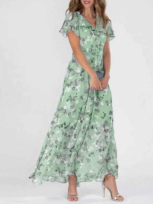 ZURI | ELEGANTES, FLIEßENDES KLEID MIT FIGURFORMENDEM EFFEKT