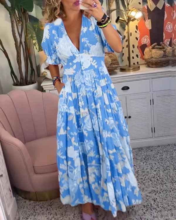 Floriana – Farbenfrohes Blumenkleid