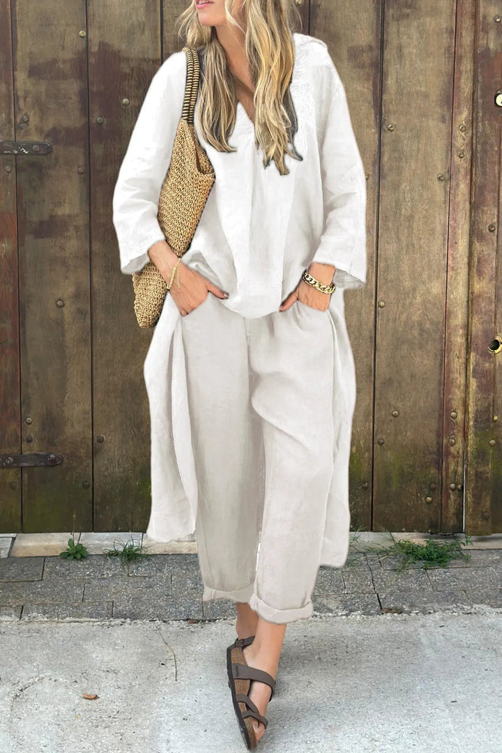 Vaelora – Elegantes Drapé-Set