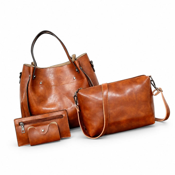 Azura – 4-teiliges Vintage-Taschenset