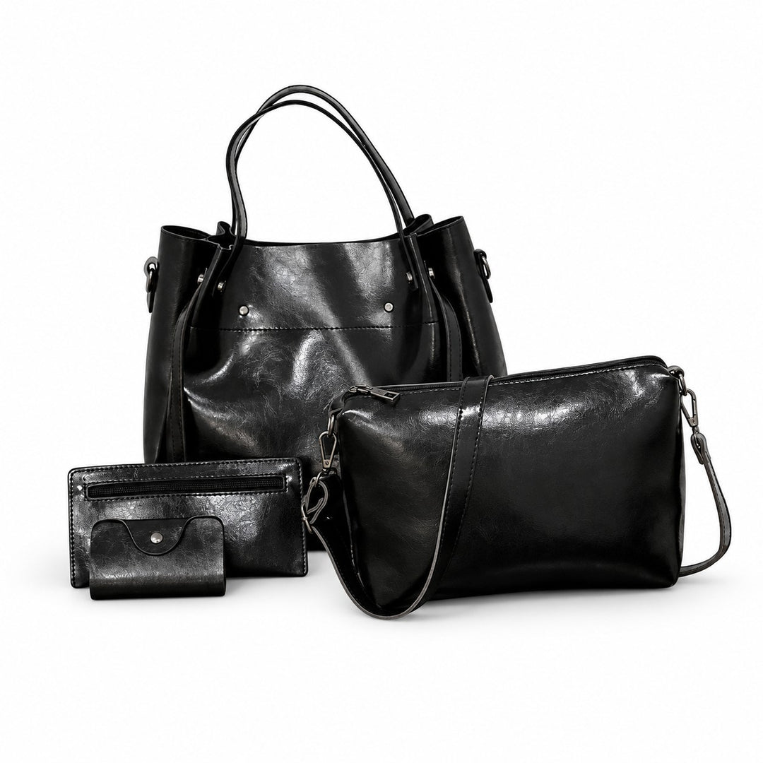 Azura – 4-teiliges Vintage-Taschenset
