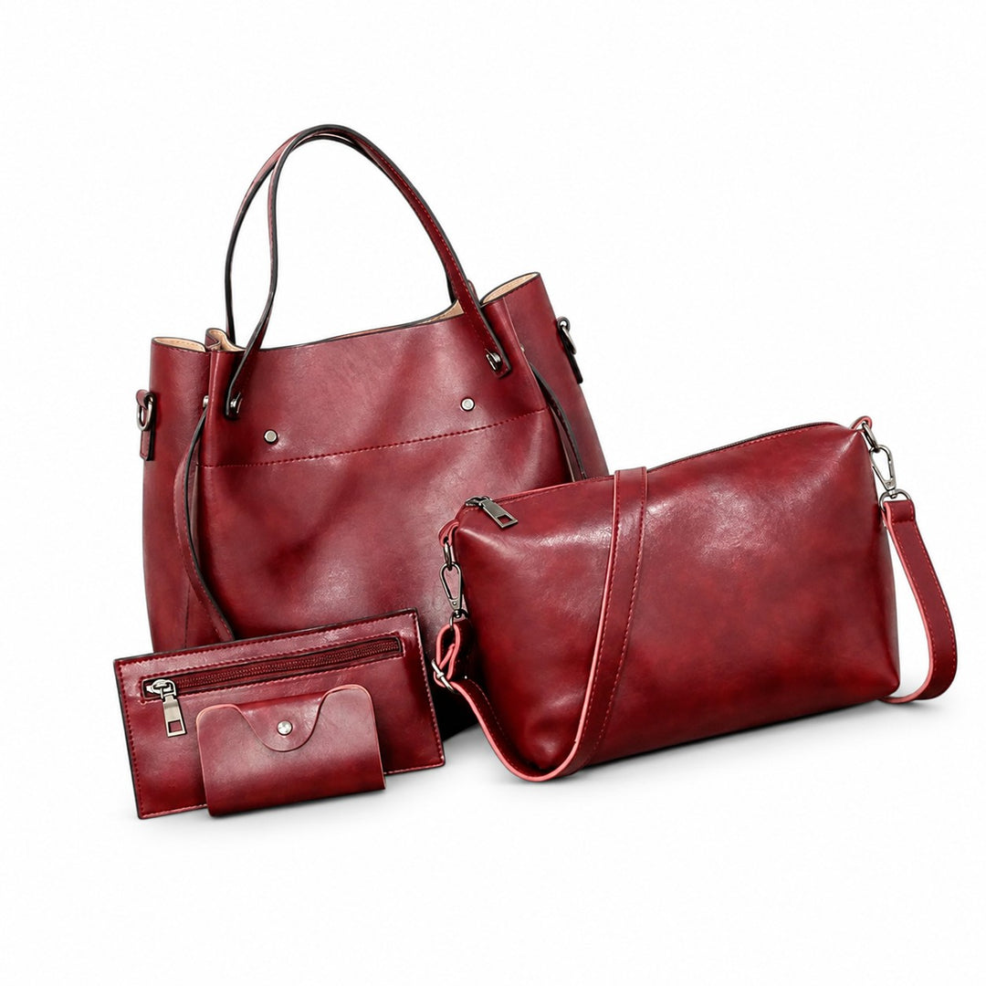 Azura – 4-teiliges Vintage-Taschenset