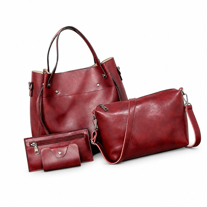 Azura – 4-teiliges Vintage-Taschenset