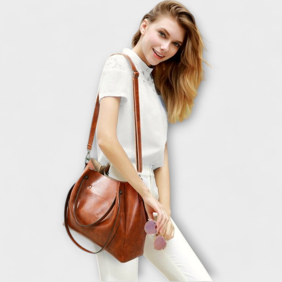 Azura – 4-teiliges Vintage-Taschenset