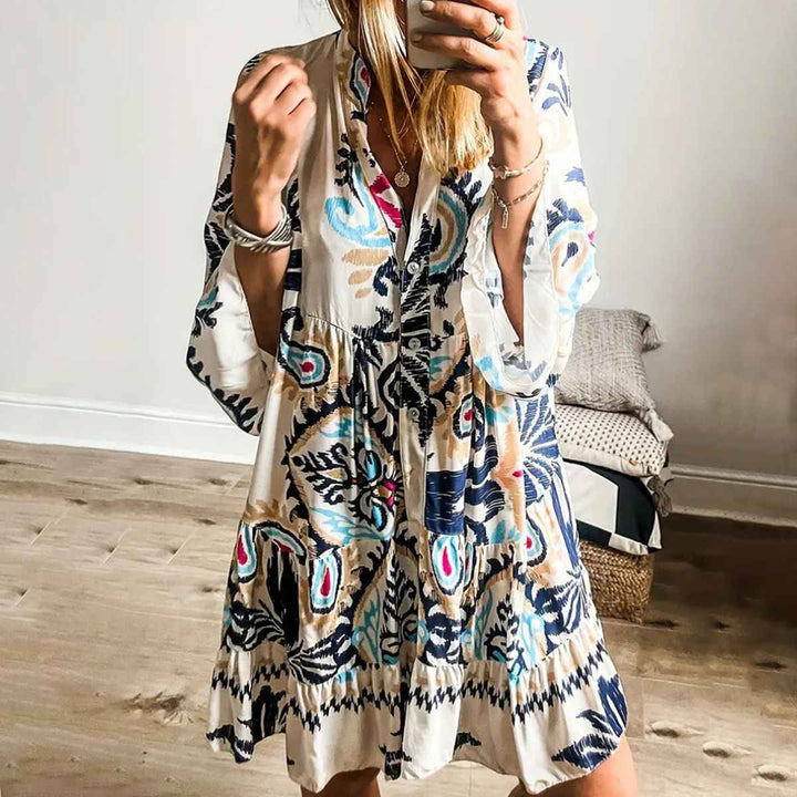 Veronique - Boho-Tunikakleid