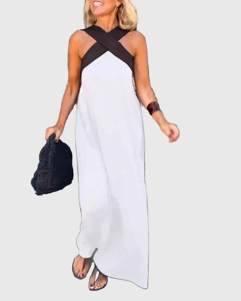 Elena | Fließendes und elegantes Maxikleid