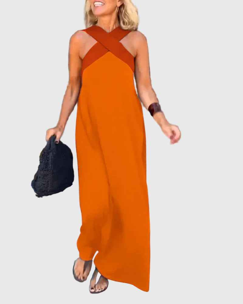 Elena | Fließendes und elegantes Maxikleid