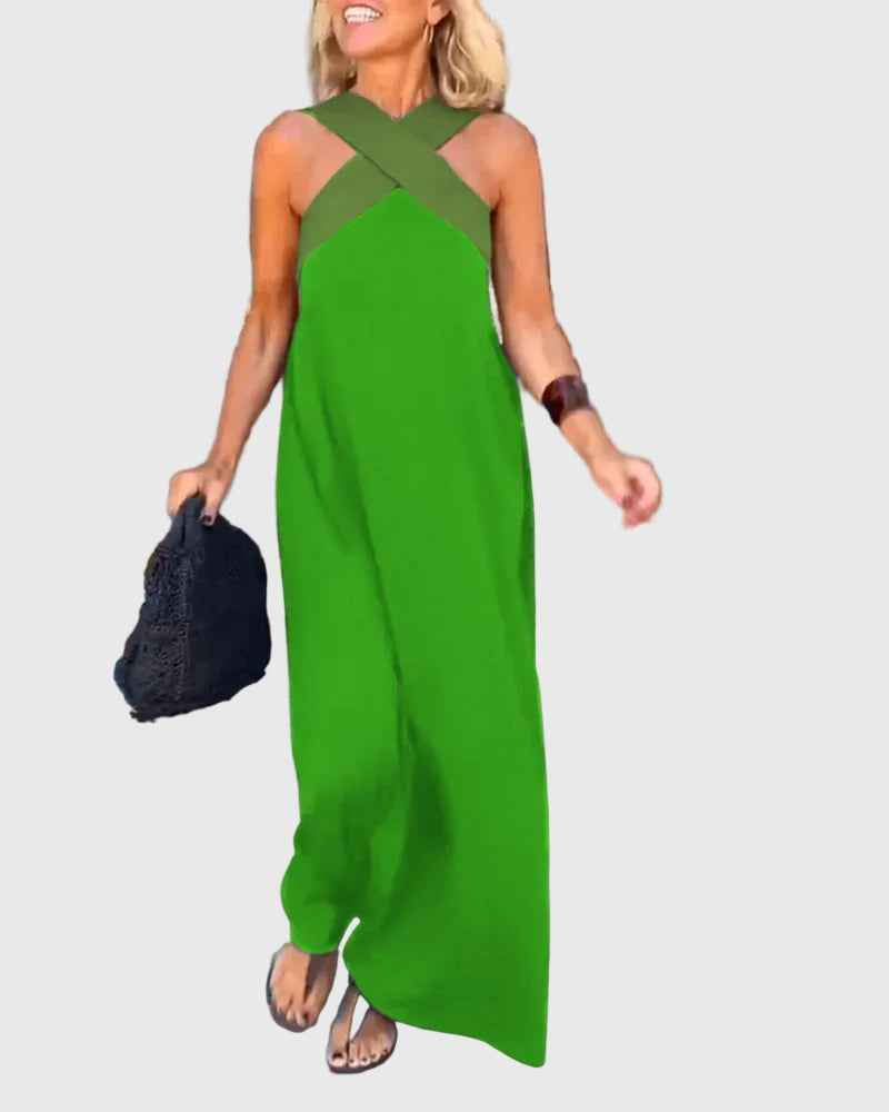Elena | Fließendes und elegantes Maxikleid