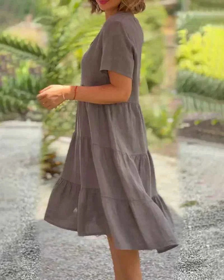 Bexley – Lässiges Sommerkleid mit V-Ausschnitt