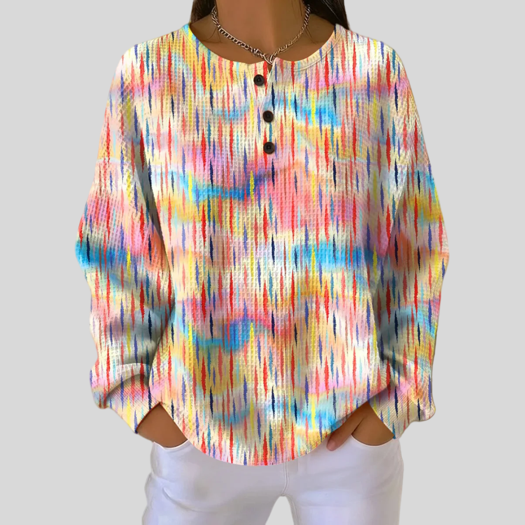 Sophie – Pullover mit Regentropfen-Muster
