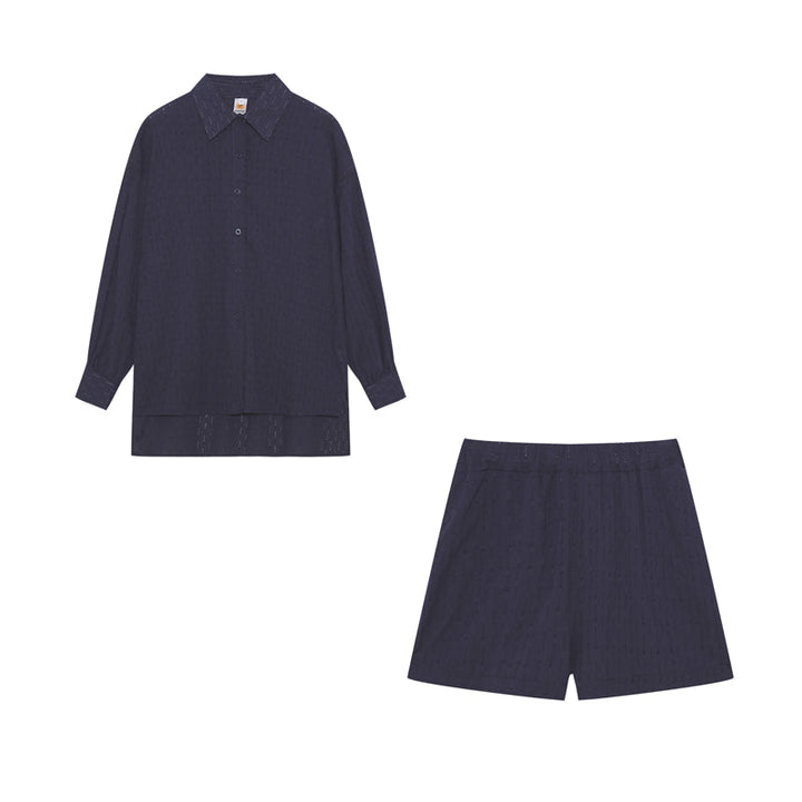 Elizabeth – Set aus Bluse und leichten Shorts