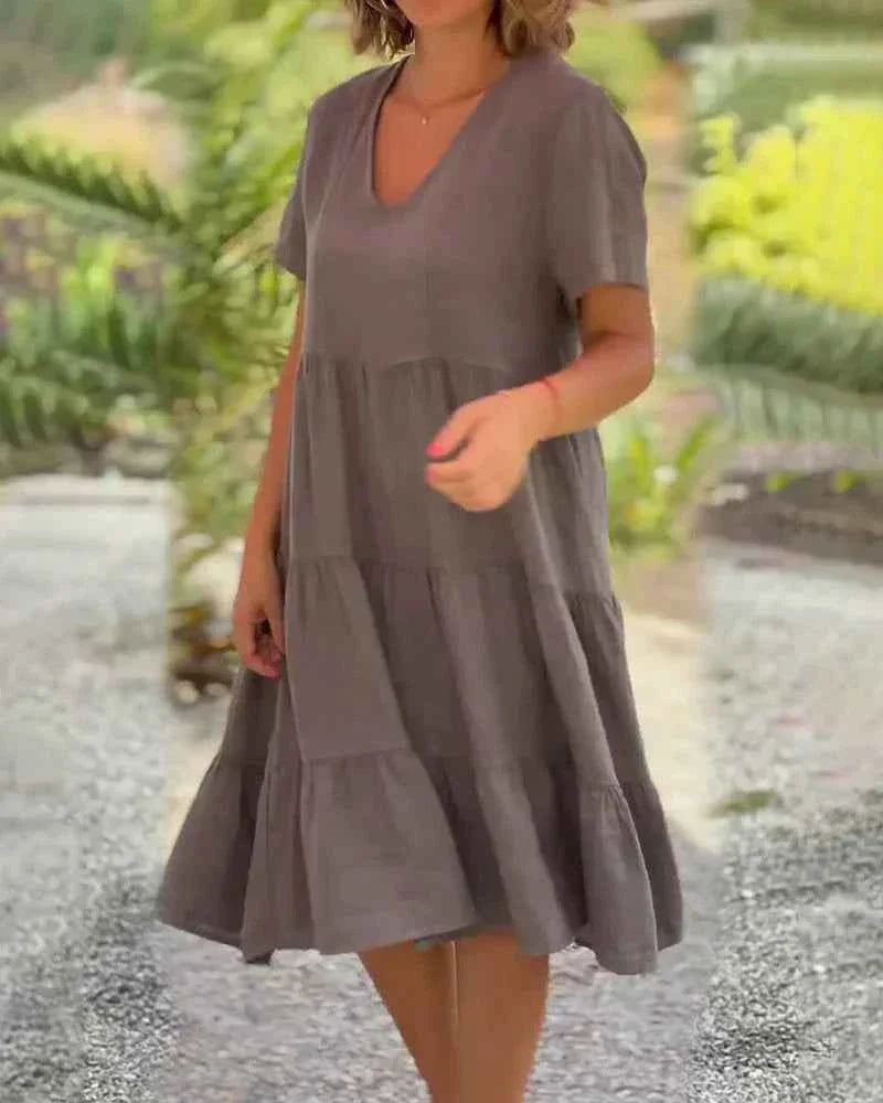 Bexley – Lässiges Sommerkleid mit V-Ausschnitt