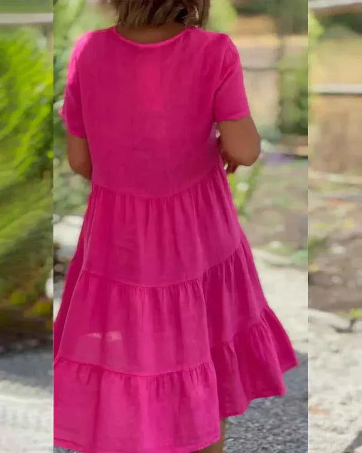 Bexley – Lässiges Sommerkleid mit V-Ausschnitt