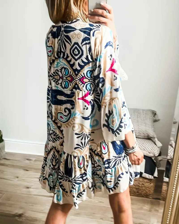 Veronique - Boho-Tunikakleid
