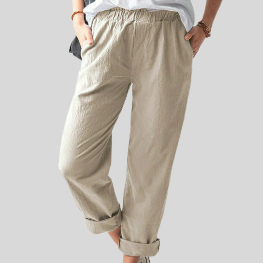 Neria – Hose mit weicher Struktur