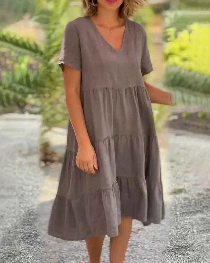 Bexley – Lässiges Sommerkleid mit V-Ausschnitt