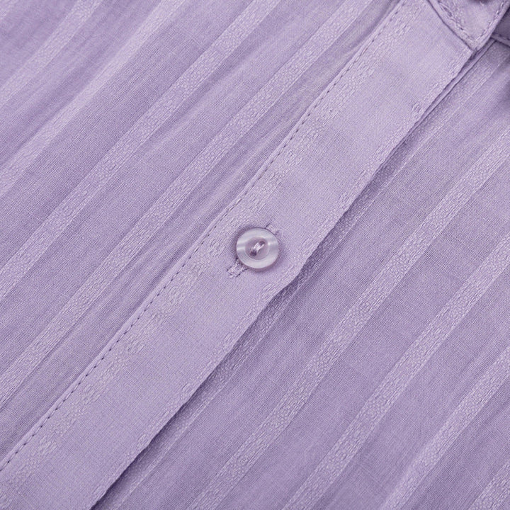 Viola – Set aus Button-down-Shirt und luftigen Shorts
