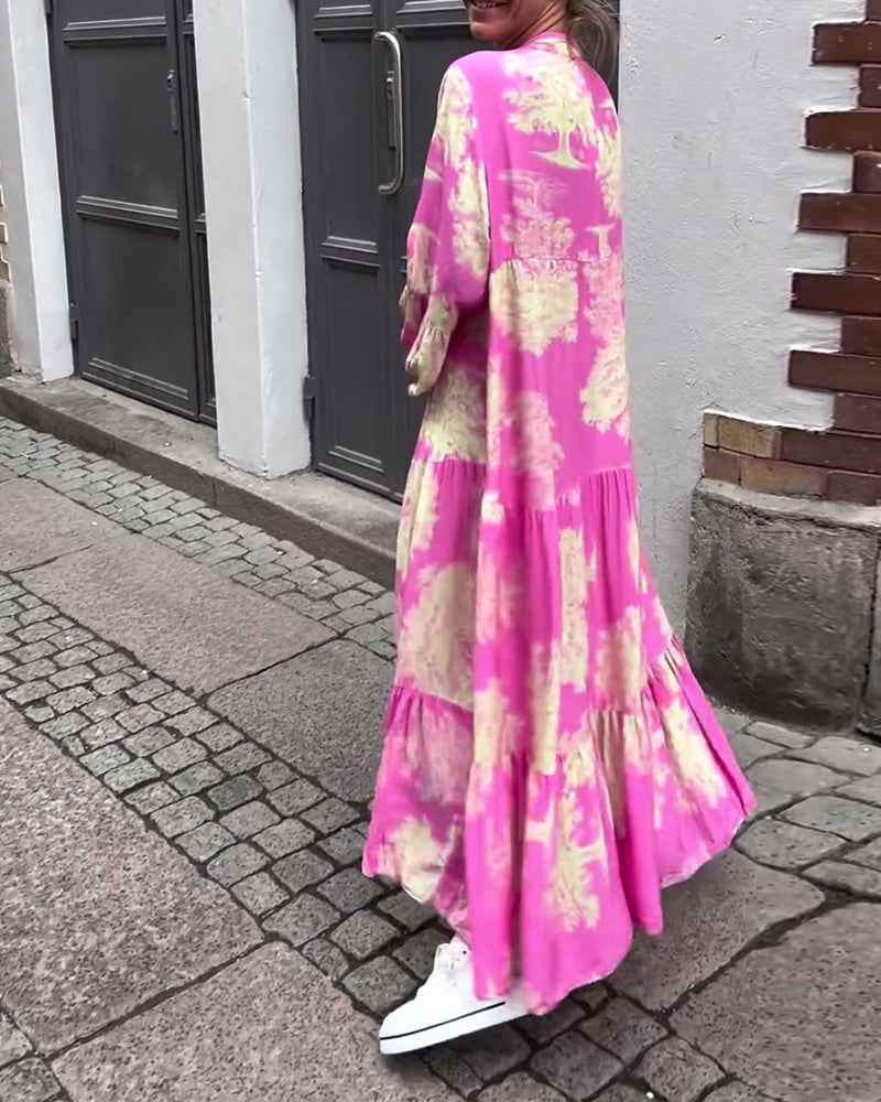 Ophelia - Langes, fließendes Kleid