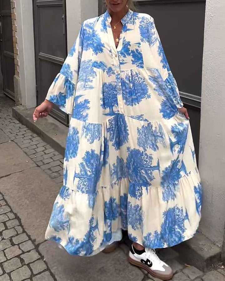 Ophelia - Langes, fließendes Kleid