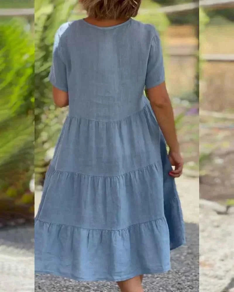 Bexley – Lässiges Sommerkleid mit V-Ausschnitt