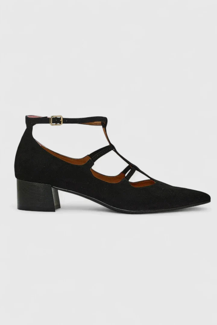 Aurea – Bequeme Schuhe mit breitem Absatz