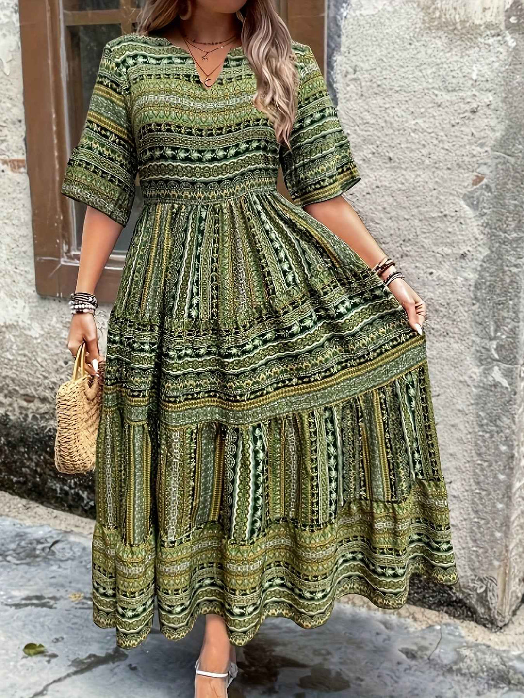 Joraine – Fließendes Ethno-Kleid