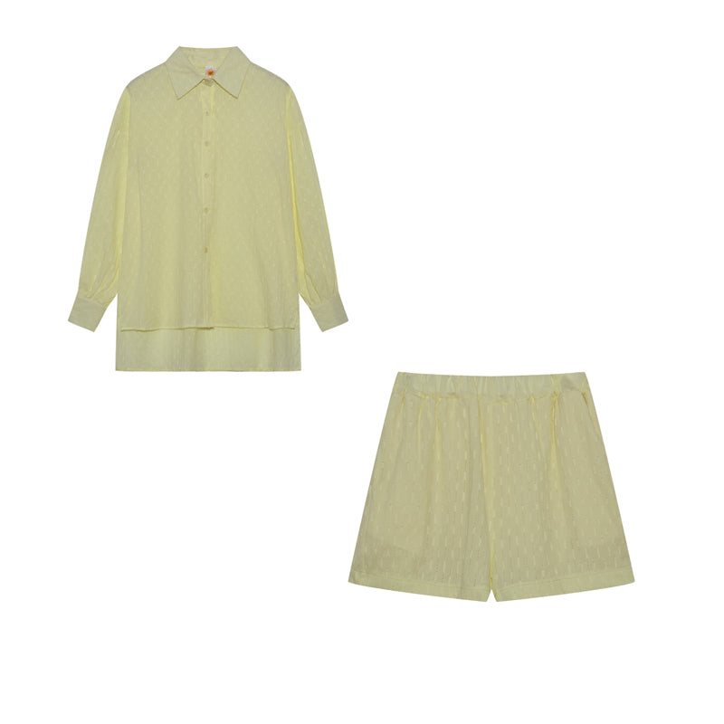 Elizabeth – Set aus Bluse und leichten Shorts