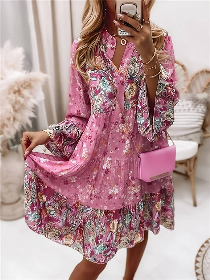 Eira – Boho-Kleid mit Print