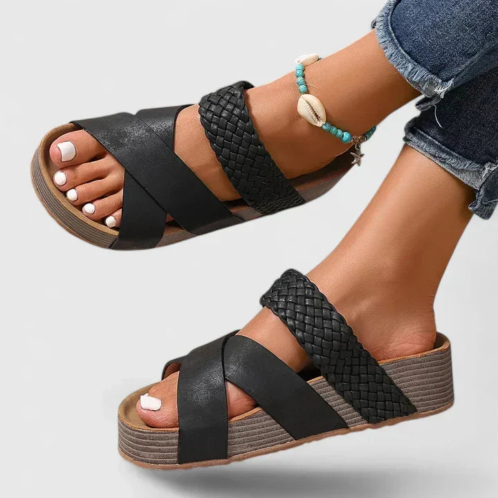 Lucia – Elegante orthopädische Sandalen