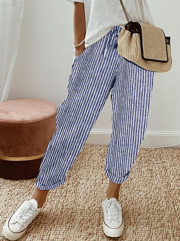 Elegante, bequeme, fließende Hose