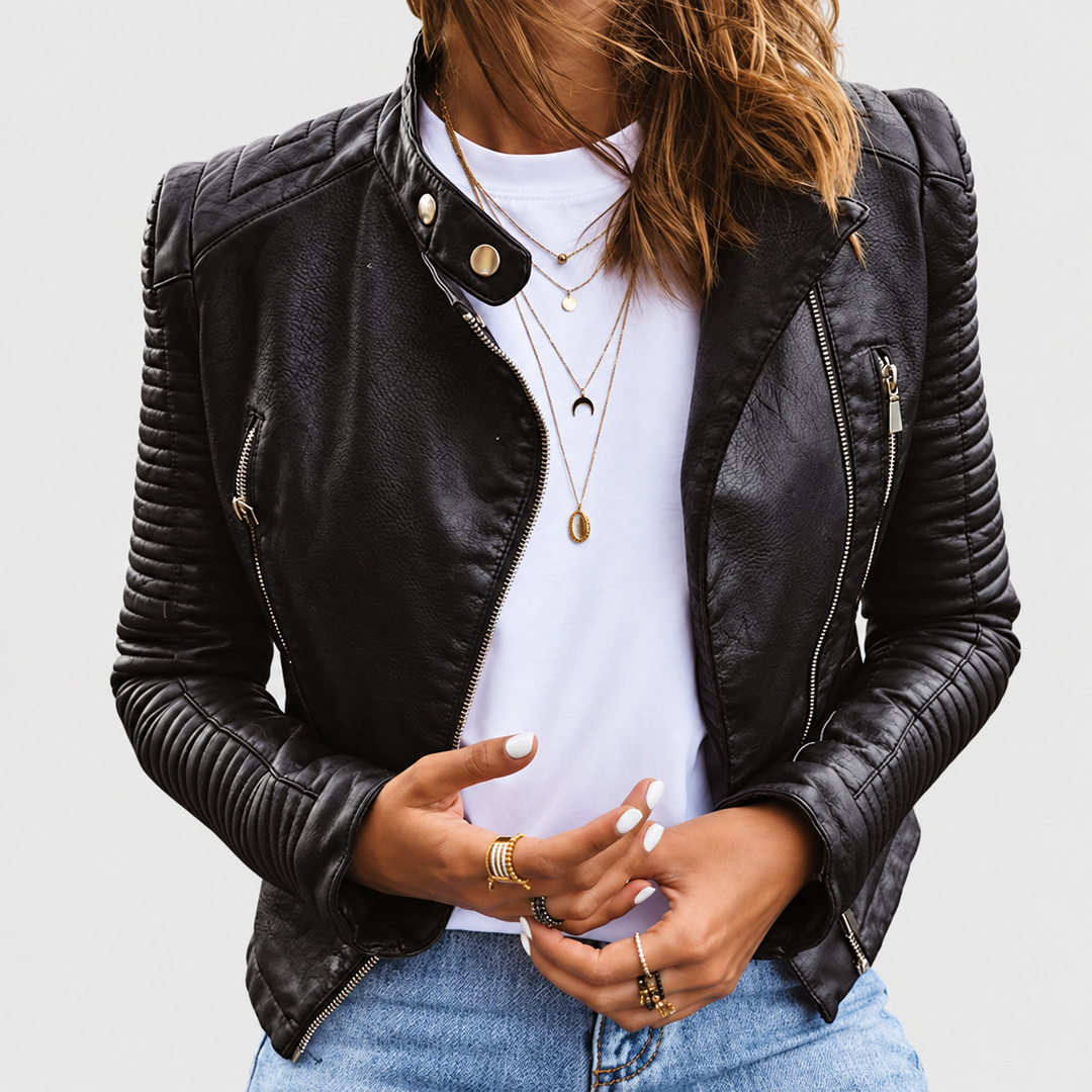 Janet | Echte Lederjacke