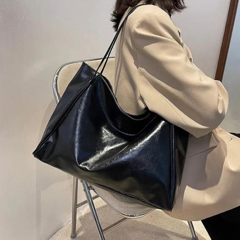 Patricia™ | Glänzende Ledertasche