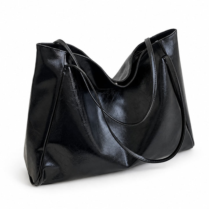 Patricia™ | Glänzende Ledertasche