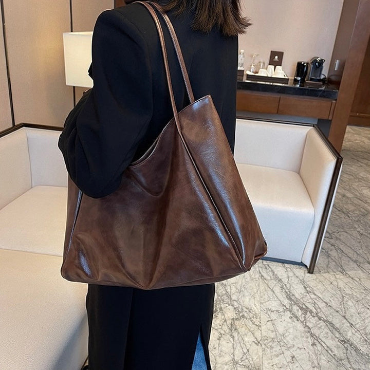 Patricia™ | Glänzende Ledertasche