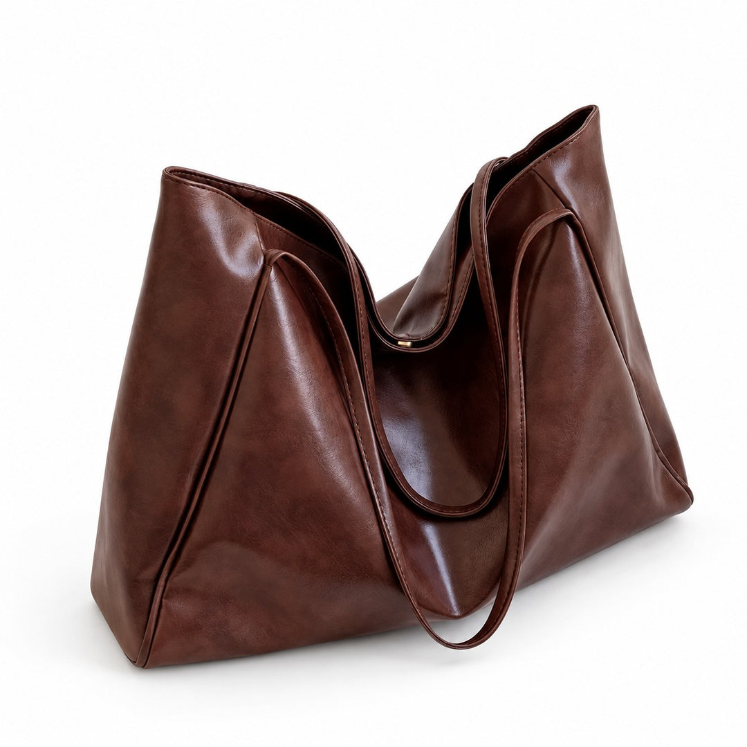 Patricia™ | Glänzende Ledertasche