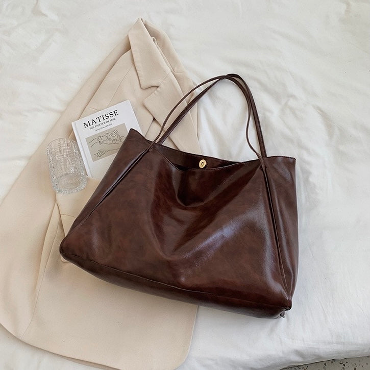 Patricia™ | Glänzende Ledertasche