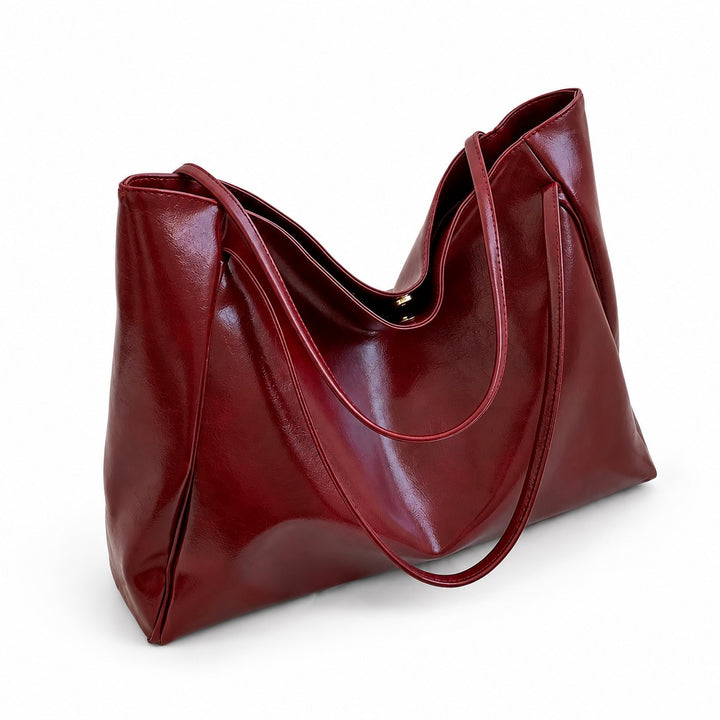 Patricia™ | Glänzende Ledertasche