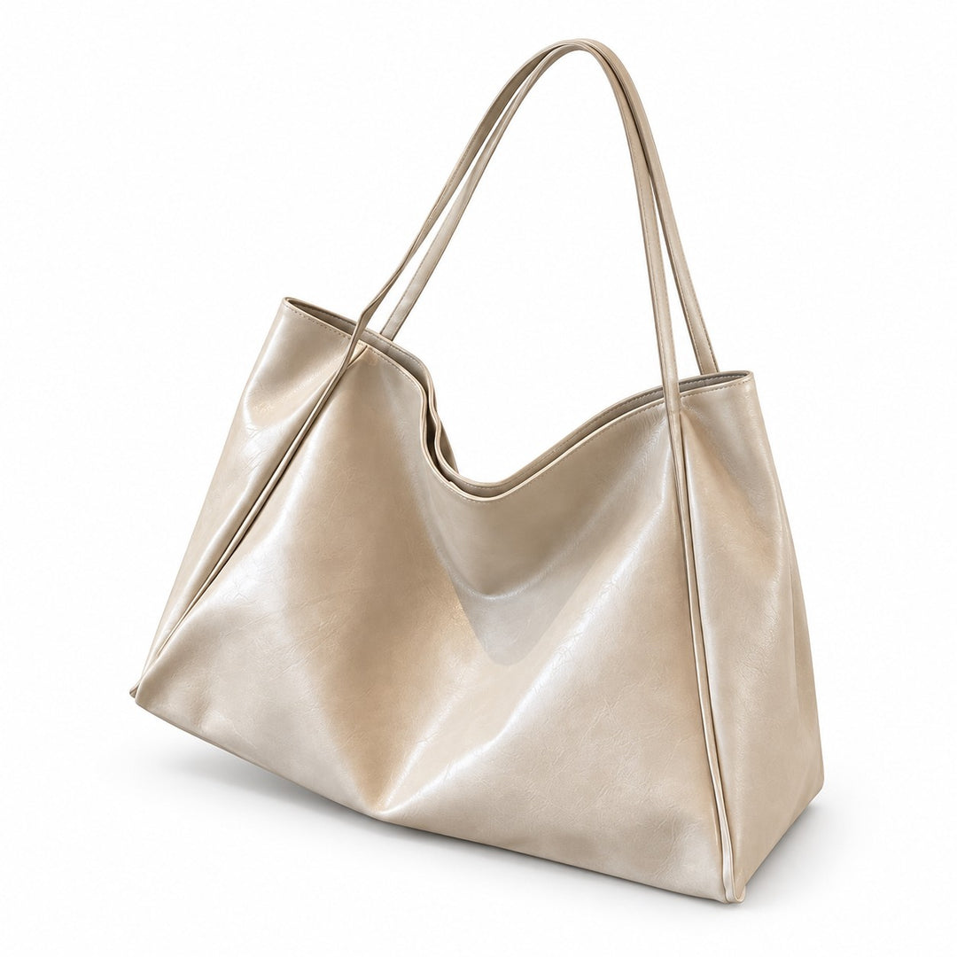 Patricia™ | Glänzende Ledertasche