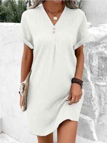Carina – Sommerkleid mit V-Ausschnitt