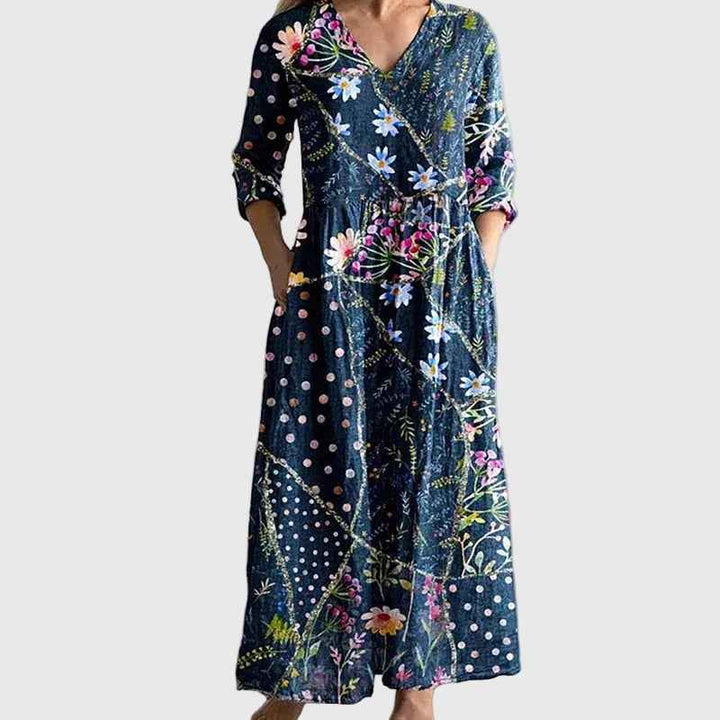 Saule | Elegantes Maxikleid in Bewegung
