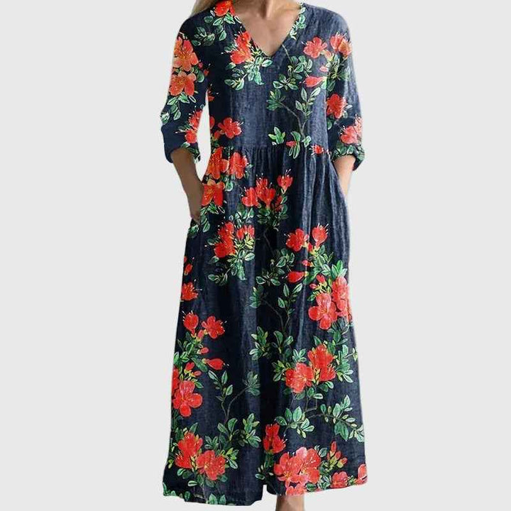 Saule | Elegantes Maxikleid in Bewegung