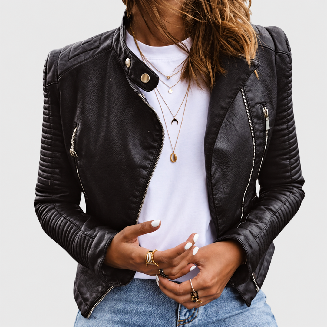 Janet | Echte Lederjacke