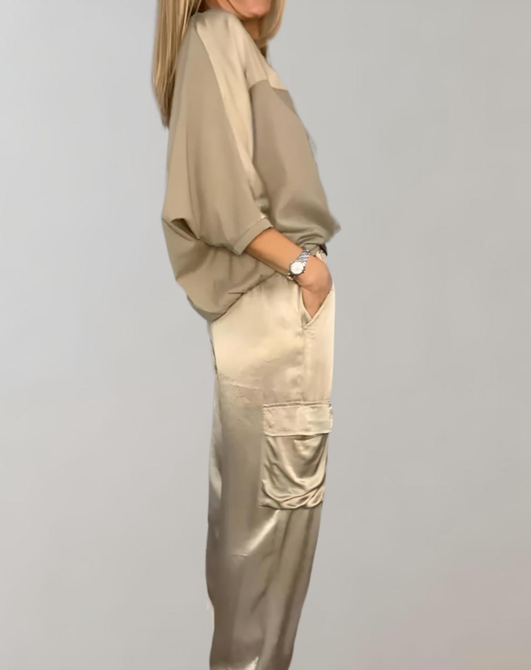 Finley – Lounge-Cargo-Set aus Seide
