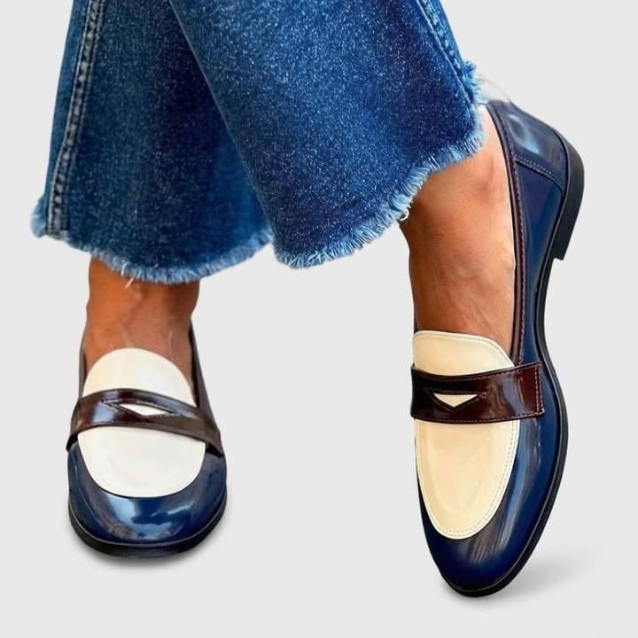 Claudia™ | Loafer mit Kontrastdetails
