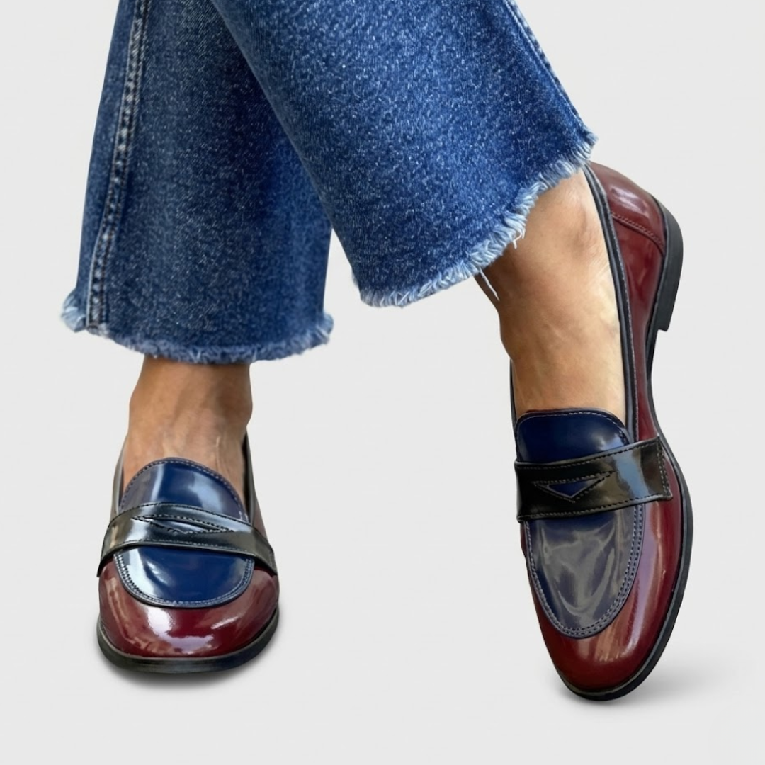 Claudia™ | Loafer mit Kontrastdetails