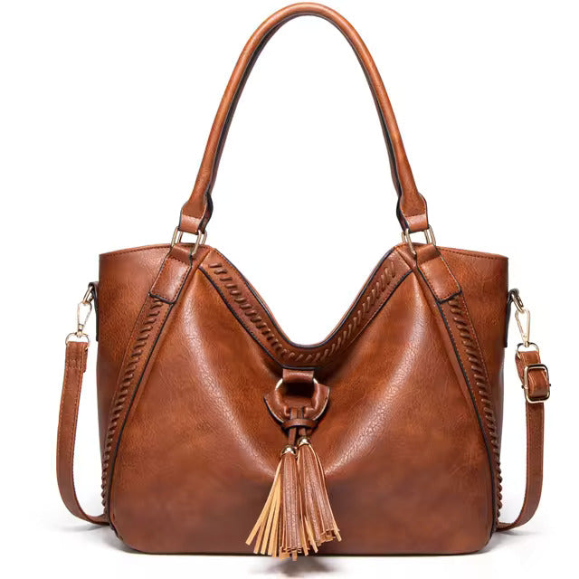 Andrea™ | Zeitlose Ledertasche
