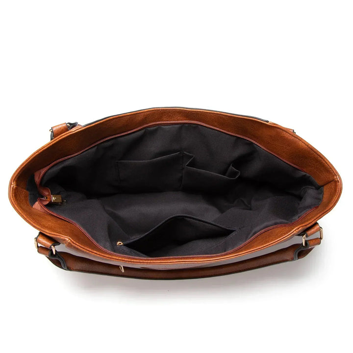 Andrea™ | Zeitlose Ledertasche